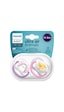 Philips Avent Ultra Air Animals Emzik 2'li 0 - 6 Ay Mor - Pembe