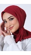 Harem Scarf Amor Eşarp - Bordo Bordo