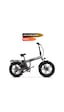 Skyjet Nitro Pro Elektrikli Bisiklet Kahverengi Ayna + Çanta