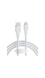 Baseus P10355703221-00 Pudding Hızlı Şarj Özellikli Usb Type-c 100w Kablo 1.2m Beyaz