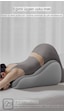 Vıscora Üçgen Pozisyon Yastığı İlişki Ve Dinlenme Pozisyon Desteği 3d Ergonomik Visco 23x50x40 Gri