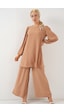 Bigdart Ayrobin Tunik Pantolon Alt Üst Takım 6712 - Vizon Diğer