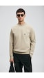 Lufian Grant Bej Erkek Sweatshirt 112030179 Bej