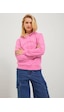 Jjxx Kapüşonlu Rahat Kesim Pembe Kadın Sweatshirt 12250183 001