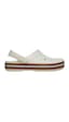 Crocs 212756-2md Crocband Gum Clog Unisex Sandalet Beyaz