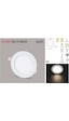 Cata Ct-5146 9W Slim Led Panel Armatür %100 Alüminyum Kasa Beyaz Cata Ct-5146 9W Slim Led Panel Armatür %100 Alüminyum Kasa Beyaz