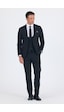 İmza Siyah Mono Yaka Yelekli 6 Drop Slim Fit Tam Astar Esnek Takım Elbise 1001260186