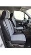 Favori Gri Serisi Renault Kangoo İle Uyumlu Tam Set Oto Koltuk Kılıfı Arka Koltuk 2+1