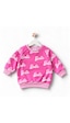 Bebe Bebek Sweatshirt Pembe - Beyaz