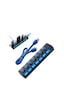 7 Port Usb 3.0 Çoklayıcı Hub Anahtarlı Işıklı On Off Chipli Model (533632142)