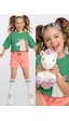 Kız Çocuk Takım Unicorn Havlu Kumaş Crop Top Üst Ve Şort Takım Yazlık 4-10 Yaş Kız Çocuk Takım Unicorn Havlu Kumaş Crop Top Üst Ve Şort Takım Yazlık 4-10 Yaş