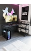 Siyah Oyuncu Masası, Çift Yön Kullanıma Uygun, Bilgisayar Masası, Gamer Masası, Gaming Masa, L Masa - Ss-l Siyah