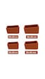 Asvera Safir Serisi Merdiven Ayak Takozu Takımı 20x30 & 20x40 Mm Kaydırmaz Plastik 1 Takım