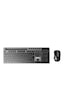 Everest Km-730 Gri/siyah Kablosuz Q Multimedia Klavye + Mouse Set Optik