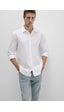Mavi Slim Fit Beyaz Erkek Gömlek M0211656-620 Beyaz