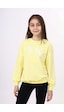 Toontoy Kız Çocuk Çizgili Sweatshirt Açık Sarı