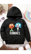 Uyguntarz Çocuk Gumball Baskılı Sweatshirt Siyah Uyguntarz Çocuk Gumball Baskılı Sweatshirt Siyah