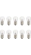 10 Adet 12V P21W 93 Düz Tek Duy Stop Sinyal Ampul Standart Işık