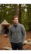 Buratti Slim Fit Anti-Pilling Tüylenme Yapmayan Bato Yaka Kışlık Şardonlu Erkek Polar 5906001 Gri