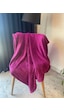 Mulberry Wellsoft Tek Kişilik Battaniye Sıcak Battaniye Tv Dekor Battaniyesi 100 x 170 Hardal