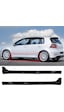 Vw Golf 5 Gtı Yan Marşpiyel Seti Plastik 2 Adet Mat Siyah 2003 2004 2005 2006 2007 2008 2009 Karlık+ek+bodykit