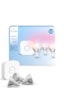 Philips Hue Essential 3'lü Gu10 Spot Başlangıç Seti 345 Lumen Çok Renkli - Beyaz