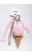Pembe Kahve Dondurma Ve Candy Detaylı Çoklu Objeli Tasarım Charm Anahtarlık Pembe Kahve Dondurma Ve Candy Detaylı Çoklu Objeli Tasarım Charm Anahtarlık