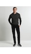 Kip Erkek Slim Fit Korduroy Pantolon - Minimalist Günlük Stil Siyah Kip Erkek Slim Fit Korduroy Pantolon - Minimalist Günlük Stil Siyah
