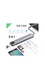 8 In 1 4K Type C Usb 3.0 Hub Hdmı Rj45 Sdtf Adaptörü Hmxplus