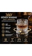 360 Derece Dönen Kristal Cam Bardak 280 Ml