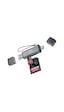 Nettech Nt-cr01 Usb Ve Type-c Sd Kart Okuyucu - Gri Diğer