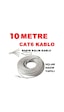 Cat6 Kalin Bakir Internet Kablo 10 Metre