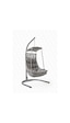 Capri Swing Alaçatı Tekli Rattan Bahçe Salıncağı Balkon Salıncağı 001