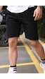 Uyguntarz Spor Penye Short Siyah