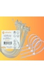 3.6x300 Mm Beyaz Plastik Kablo Bağı Klipsi Cırt Kelepçe 100 Lü Paket 3.6 X 300mm- Beyaz