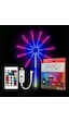 Gökkuşağı Işıkları Kumandalı Şerit Led Rgb Ritimli Akıllı Işıklar Çok Renkli Gökkuşağı Işıkları Kumandalı Şerit Led Rgb Ritimli Akıllı Işıklar Çok Renkli