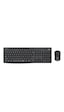 Logitech MK295 Kablosuz Klavye Mouse Set Siyah