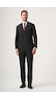İmza Siyah Kırlangıç Yaka Kruvaze 6 Drop Slim Fit Tam Astar Esnek Takım Elbise 1001260180