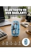 Bluetooth 5.2 Destekli Mavi Pilli Kablosuz Mouse Yeni Nesil