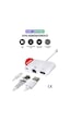 Lightning Otg Dönüştürücü Ethernet Rj45 + Usb Adaptör Apple Uyumlu iPhone Lightning İnternet Dönüştürücü