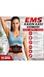 Ems Karın Kası Kemeri 30 Seviye 10 Mod Şarjlı Kas Stimülatörü 40 Cm Uzatma Aparatı