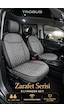 Ford Focus Sedan Ve Hb 2011-2018 Uyumlu Zerafet Serisi Gri 5'li Ortopedik Koltuk Minderi