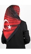 Türk Bayrağı Desen Tafta Eşarp, Yeni Sezon Baş Örtüsü