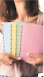 Dream Notes 4 Farklı Renk Çizgili A5 Defter Seti Sarı - Pembe - Mavi - Yeşil
