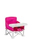 Deluxe Portatif Katlanabilir Mama Sandalyesi Pembe