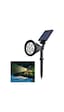 Solar Güneş Enerjili Kazıklı Çim & Bahçe Aydınlatma Armatürü 7w Ip65 Çok Renkli