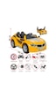 Pilsan Speed Sonic Akülü Araba 12 Volt Kumandalı Sarı