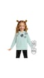 Kız Çocuk Çiçek Desenli Triko Mint Uzun Kollu Sweatshirt 4-10 Yaş Kız Çocuk Çiçek Desenli Triko Mint Uzun Kollu Sweatshirt 4-10 Yaş