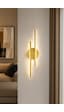 AvizeGO Aden Modern Led Duvar Apliği Günışığı Eskitme