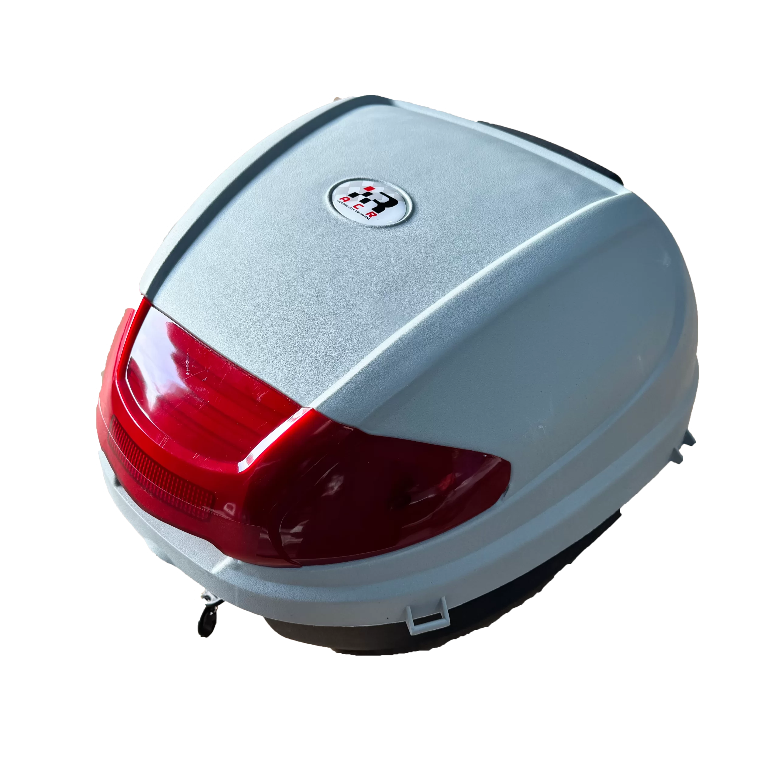 35 Litre Universal Sırt Dayamalı Motosiklet Çantası Gri